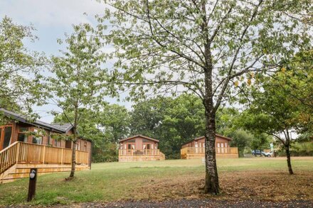 WOODPECKER LODGE, pet friendly, with a garden in Sheepwash