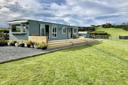 Y Caban - The Cabin, with stunning views and hot tub