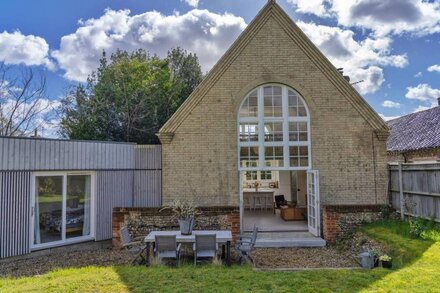 The Old School Room is a spectacular, modern home with a Scandi design aesthetic