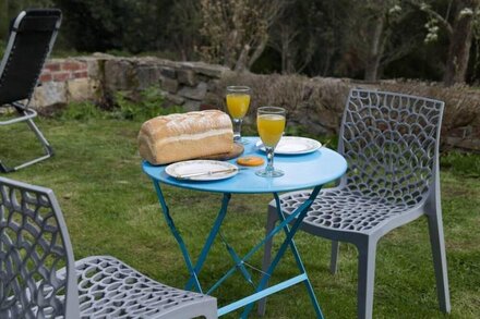 Secret cottage in a beautiful walled garden