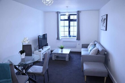 Captivating 1-Bed Apartment in Nottingham