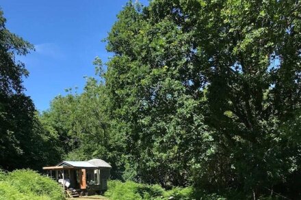 Dingle Glenn secluded woodland Shepherds Hut