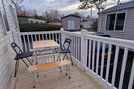 Lux Caravan with Sea view Own parking spot and Terrace