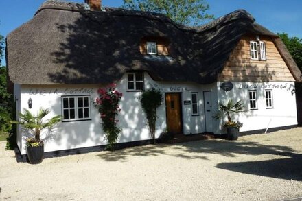 'Two' Luxury Riverside Thatched Cottages in One!