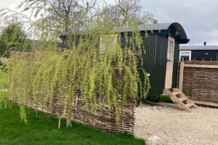 Hand crafted, this shepherds hut is a wonderful place to get away from it all. Set in the foothills