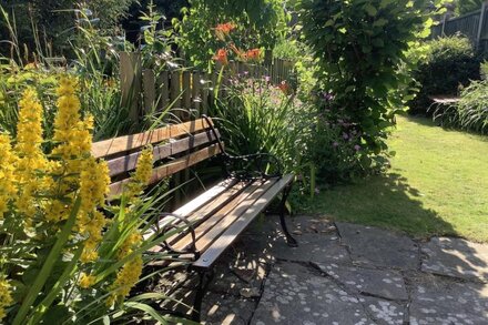 Cosy, quiet two bedroomed cottage in the centre of Hay on Wye.