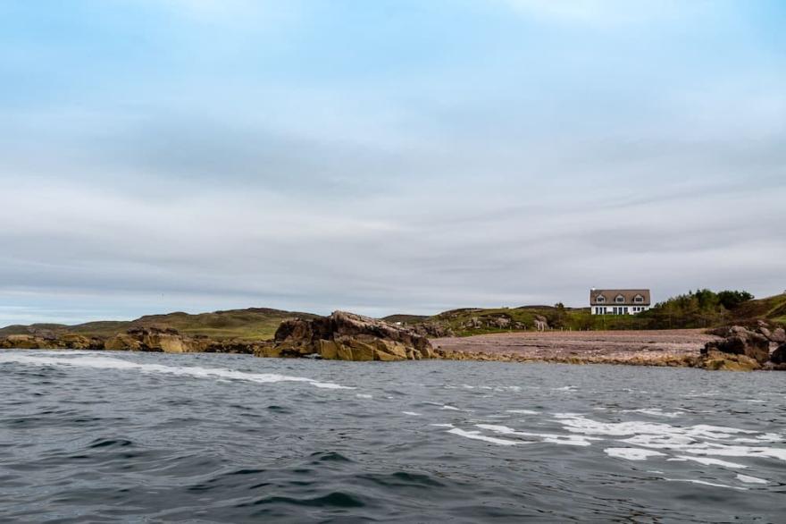 Shore Croft a luxury house on the beach