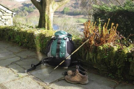 Stunning views from historic Grasmere cottage on Wordsworth's favourite walk