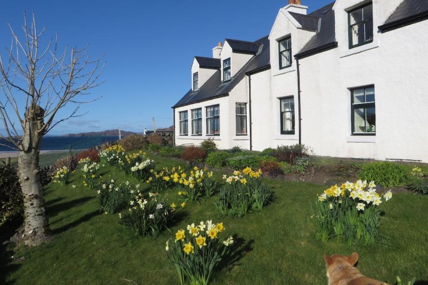 Much loved family-friendly house, coastal setting in the Highlands