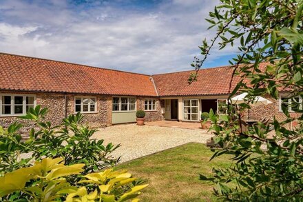 A luxurious barn conversion nestled in some of the most stunning scenery in the area. Pet friendly.