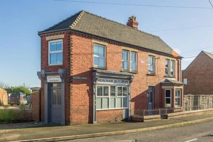 A luxury and quirky conversion of the old village Butcher's shop in Heacham.