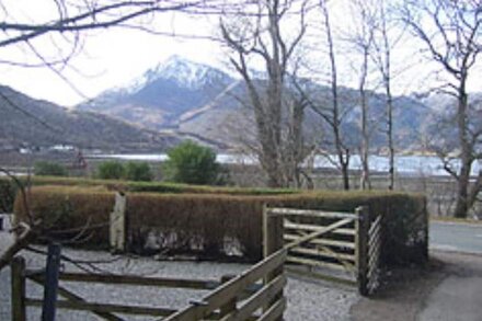 Magnificent views over Loch Leven.