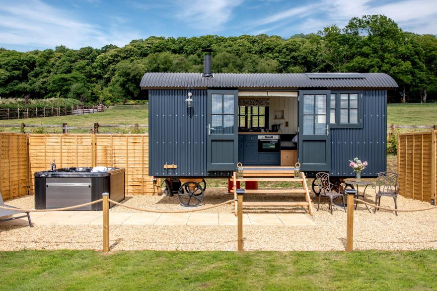 Copper Beech Shepherd Hut