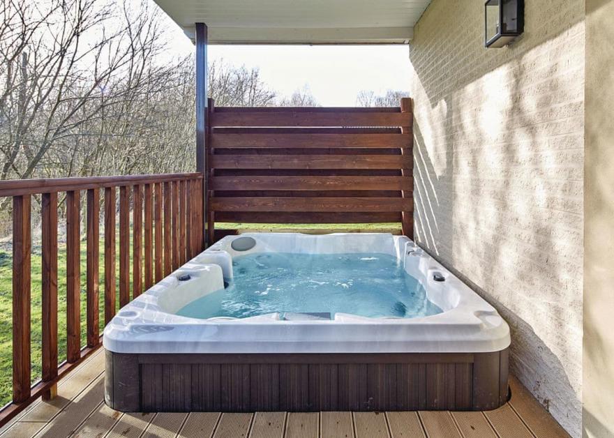 Arran Lodge (hot tub)