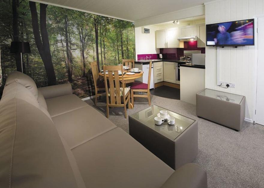 SI 2 Bed Gold Chalet sleeps 4