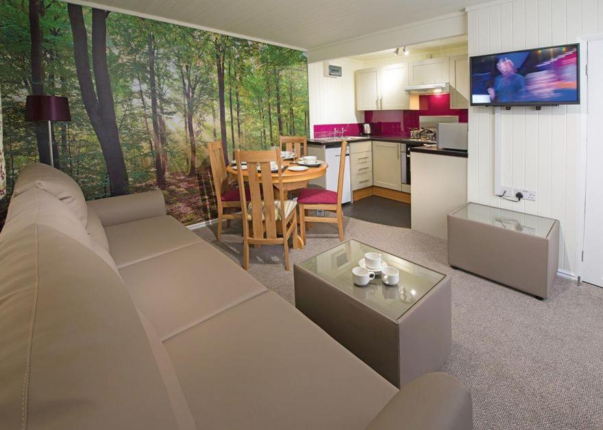 SI 2 Bed Gold Chalet sleeps 4