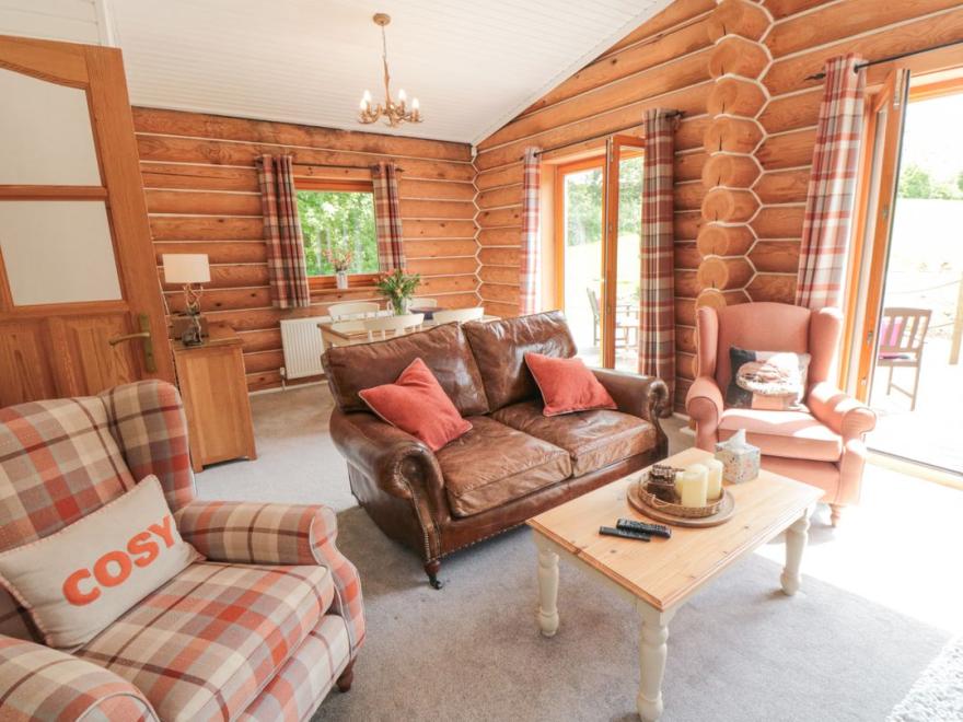 The Log Cabin at Irton Manor