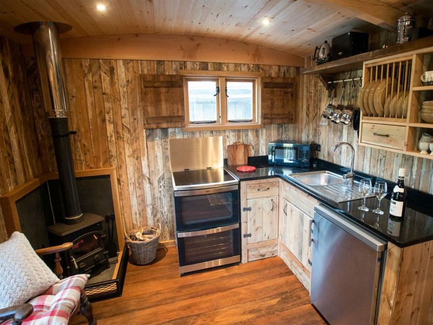 The Shepherds Hut at Gowan Bank Farm