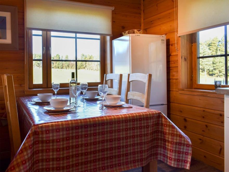 Red Squirrel Log Cabin