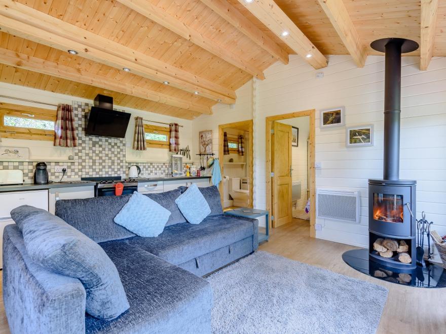 Log Cabin in Sandown, Isle of Wight