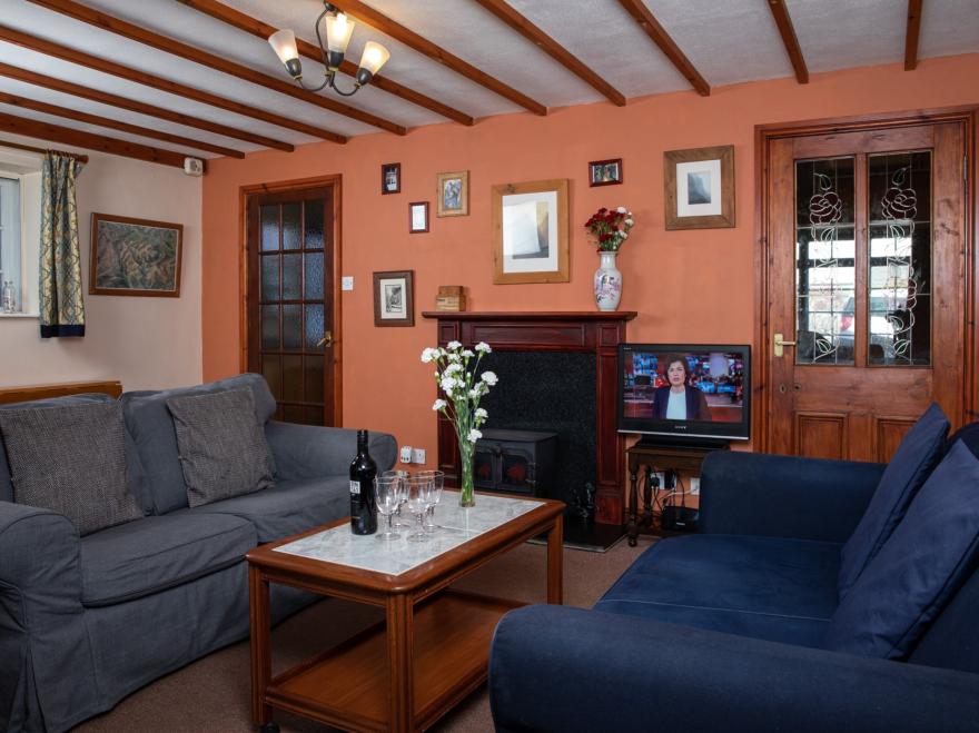 House in Crickhowell Town, Mid Wales
