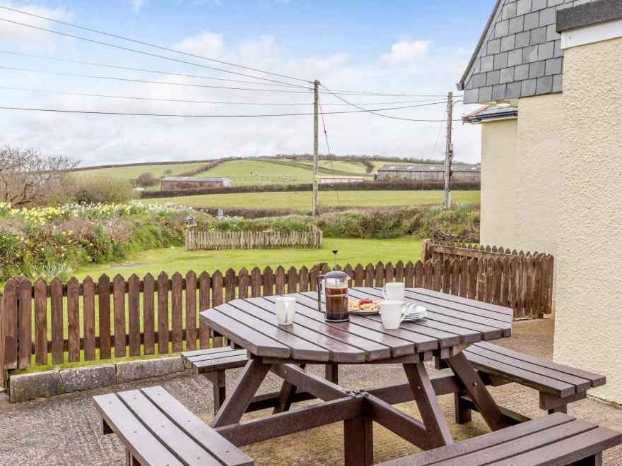 House in Crackington Haven, North Cornwall