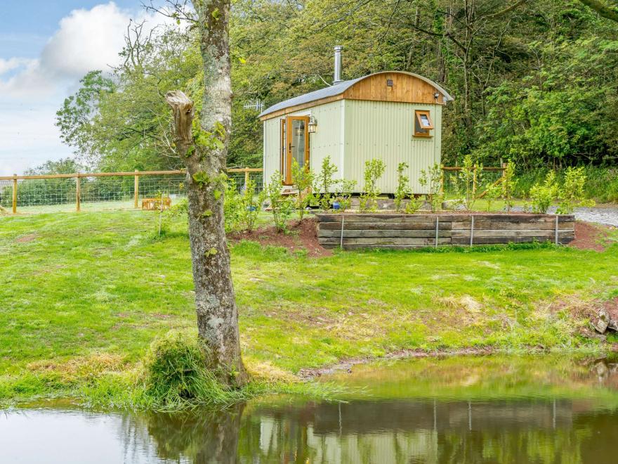 Log Cabin in Freshwater East, West Wales