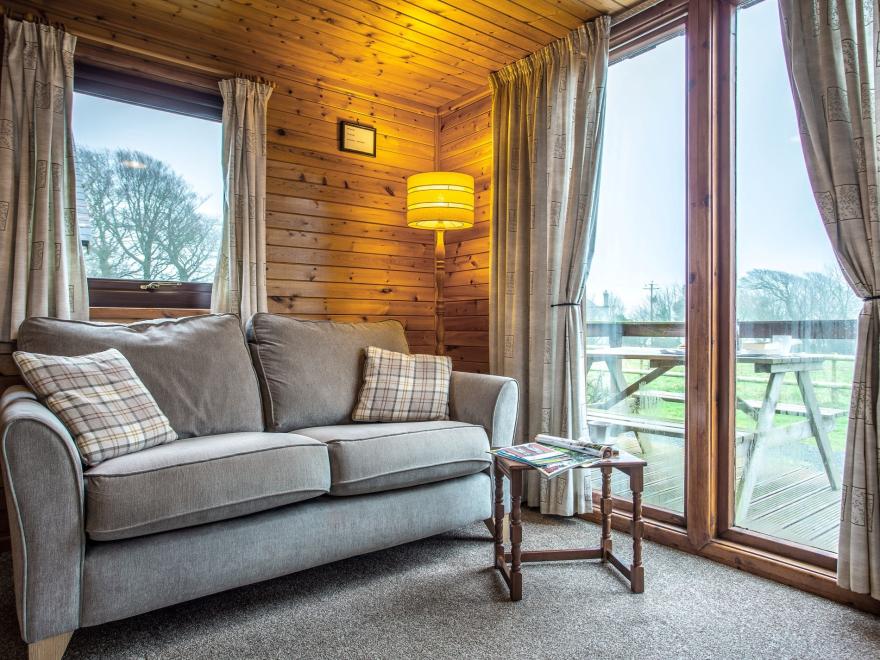 Log Cabin in Launceston, North Cornwall