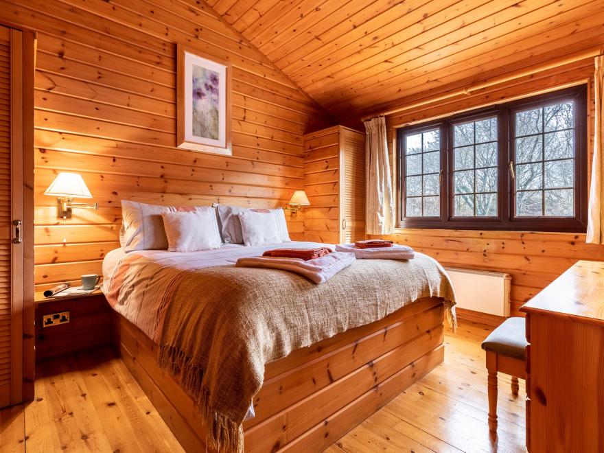 Log Cabin in Clovelly, North Devon