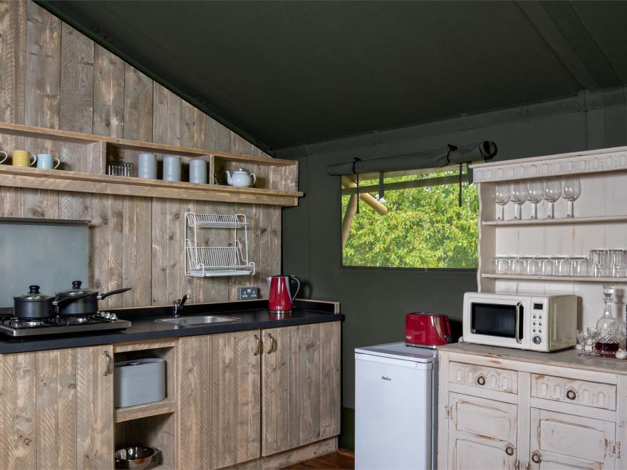 Log Cabin in Talybont-On-Usk, Mid Wales