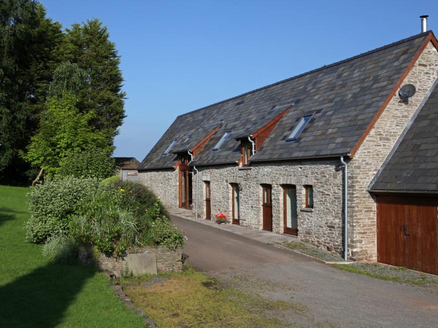 Barn in Llangorse, Mid Wales