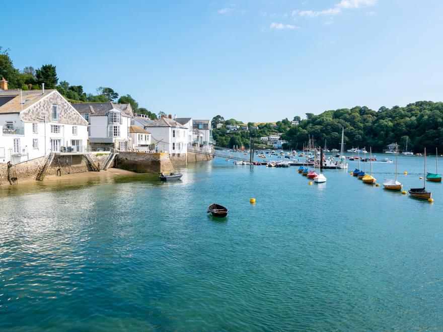 House in Fowey, South Cornwall