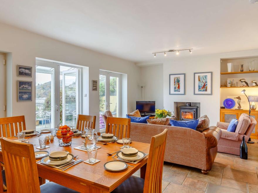 House in Polruan, South Cornwall