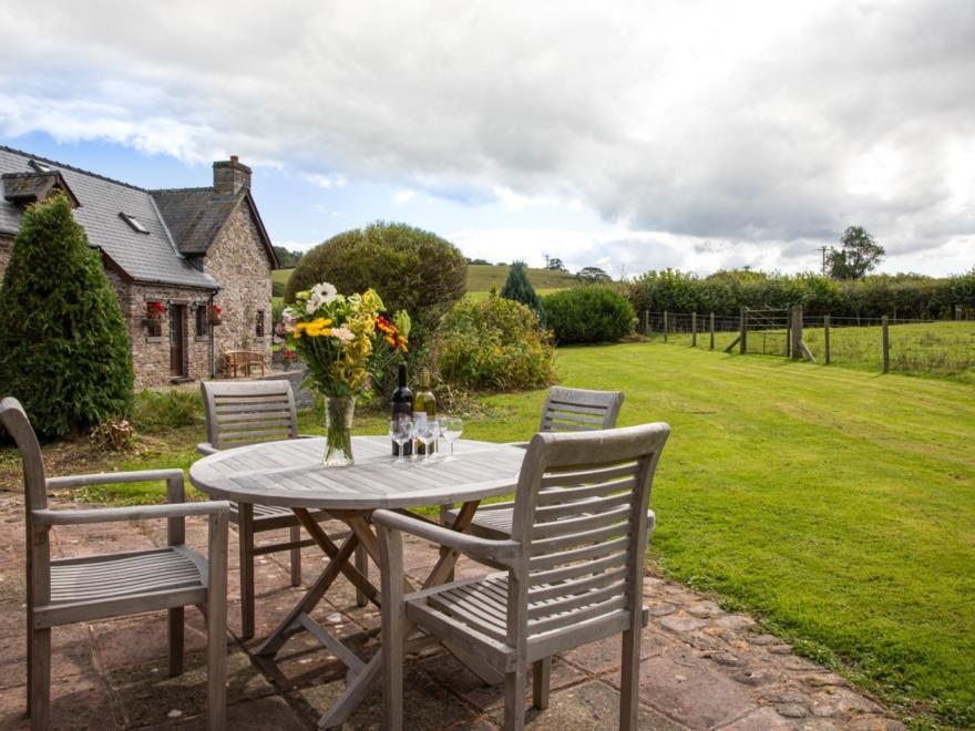 House in Brecon Town, Mid Wales