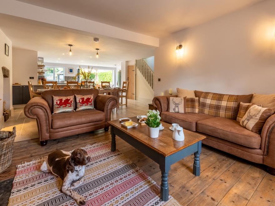 House in Crickhowell, Mid Wales