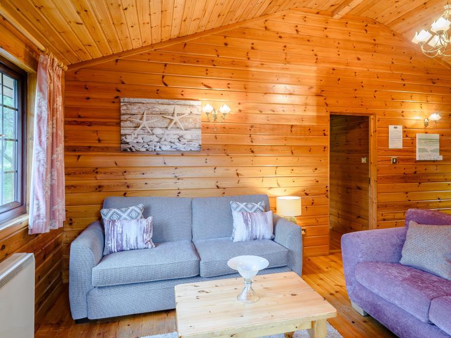 Log Cabin in Clovelly, North Devon