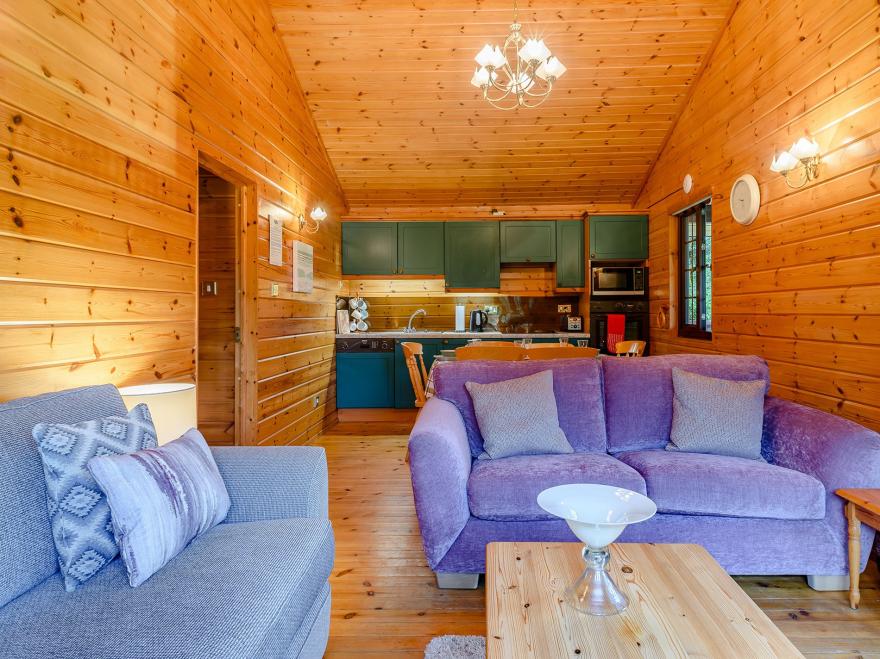 Log Cabin in Clovelly, North Devon
