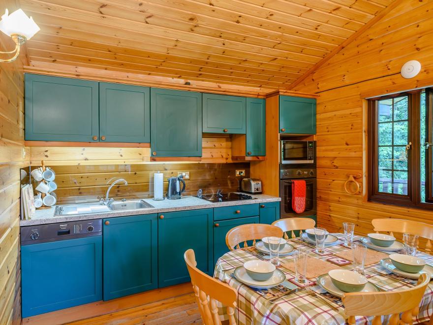 Log Cabin in Clovelly, North Devon