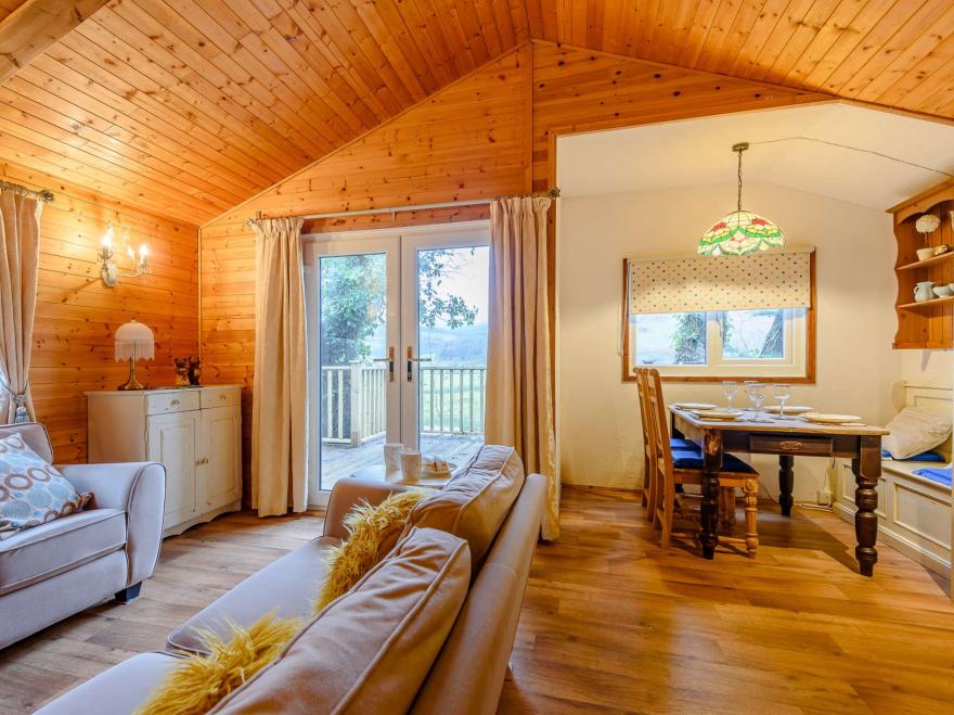Log Cabin in Machynlleth, Mid Wales