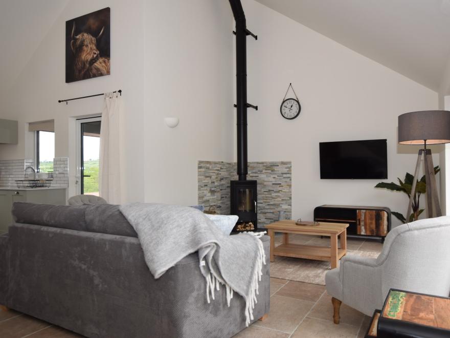 Log Cabin in Talybont-on-Usk, Mid Wales