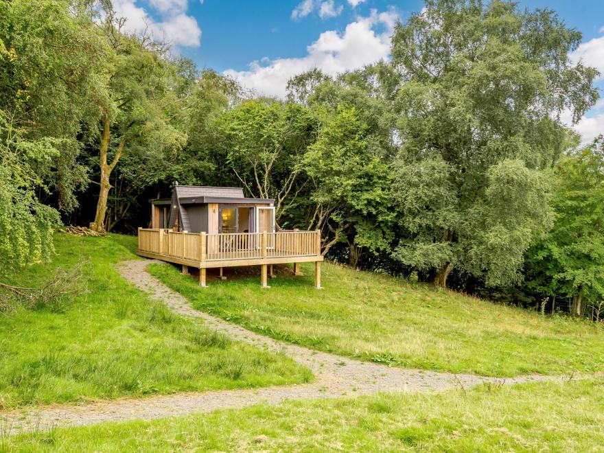 Log Cabin in Hay-on-Wye, Herefordshire