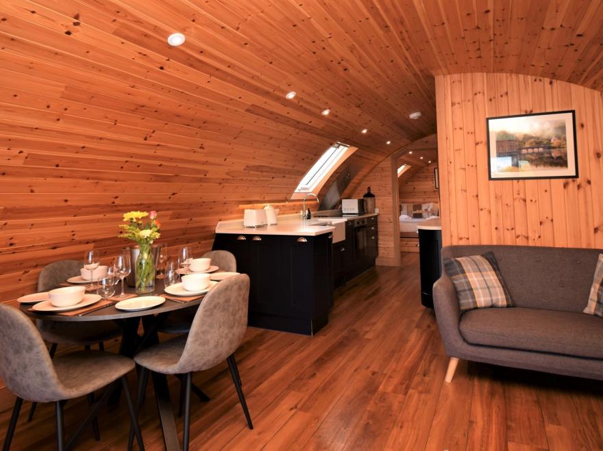 Log Cabin in Rhayader, Mid Wales