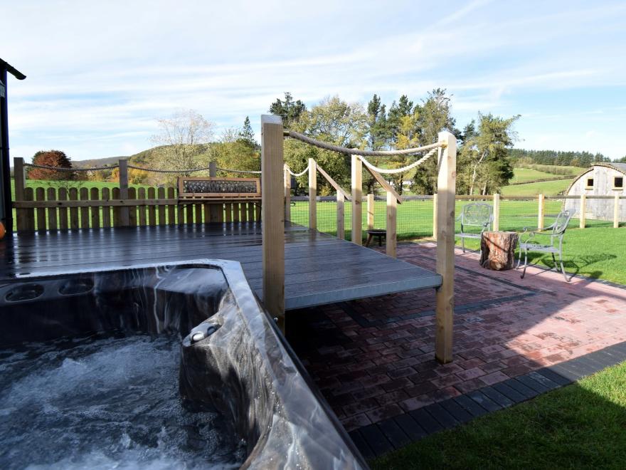 Log Cabin in Rhayader, Mid Wales