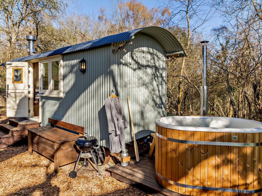 Log Cabin in Monmouth, South Wales