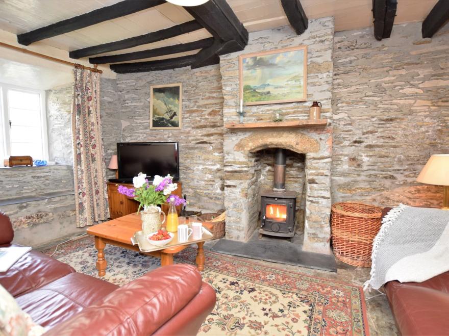 Cottage in Boscastle, North Cornwall