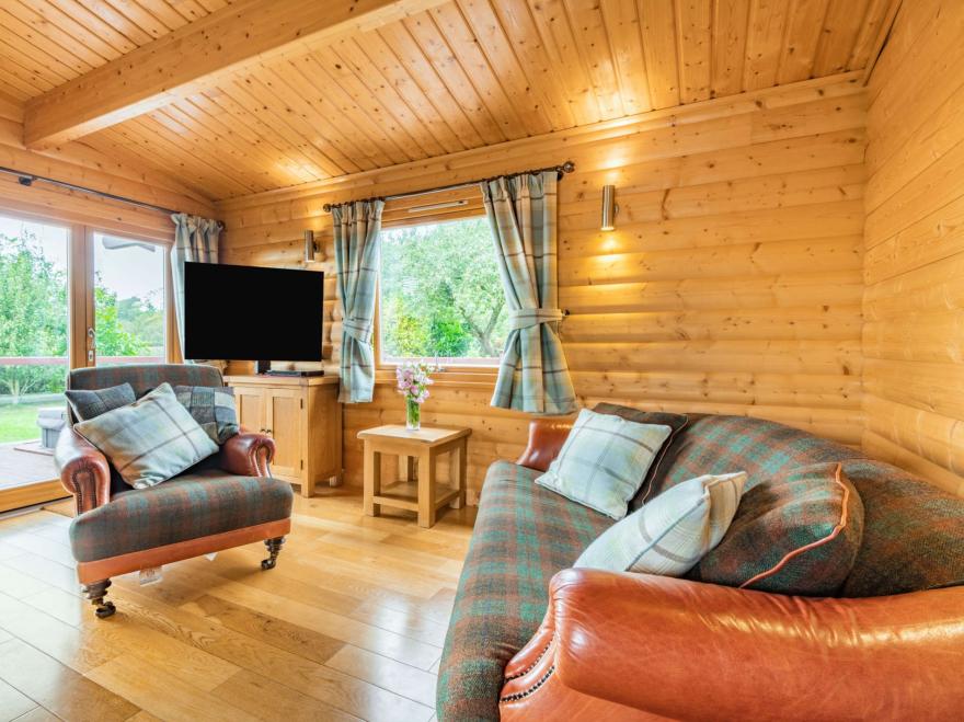 Log Cabin in Longtown, Cumbria