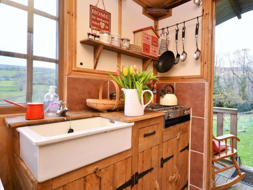 Log Cabin in Hay-On-Wye, Herefordshire