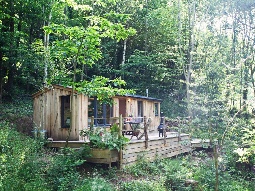 Log Cabin in Abergavenny, Mid Wales