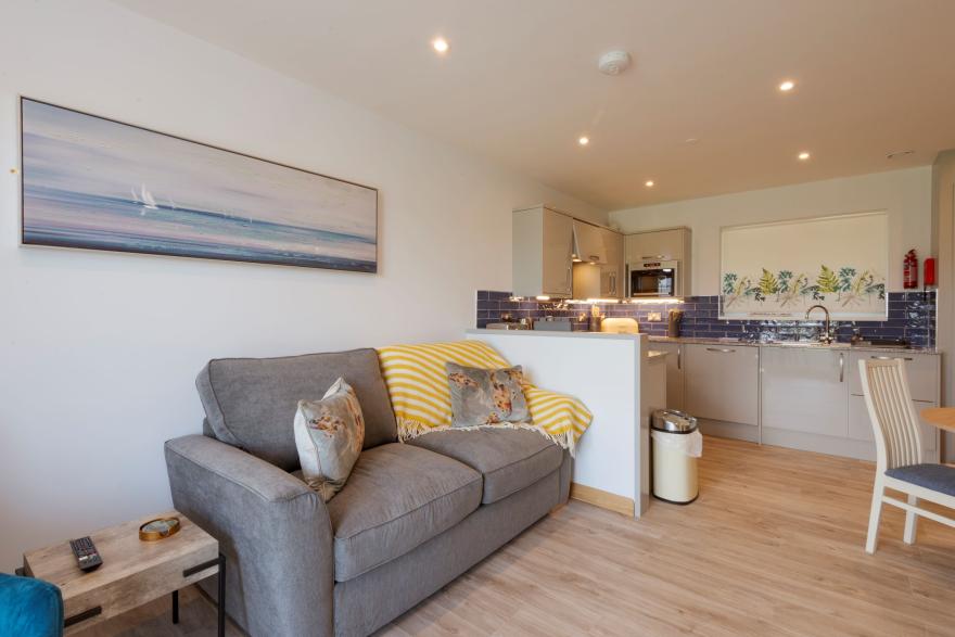 Porth Beach Garden Villas - Twin bed