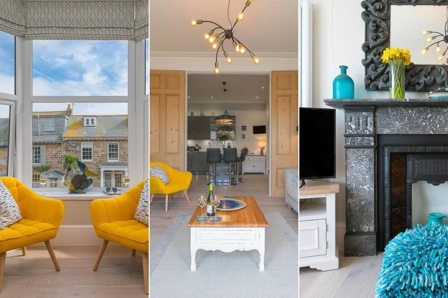 Summer Salt – St Ives – Sleeps 4 – Parking – Outside Space